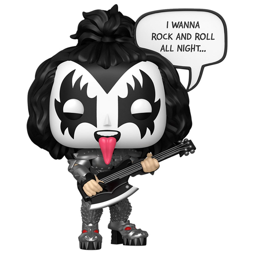 Funko Pop Sayings! Rocks: Kiss - The Demon (R&R All Night) - Medaid International
