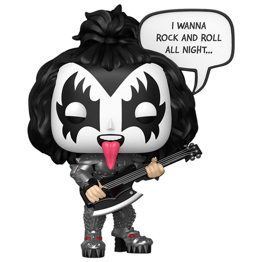 Funko Pop Sayings! Rocks: Kiss - The Demon (R&R All Night) - Medaid International