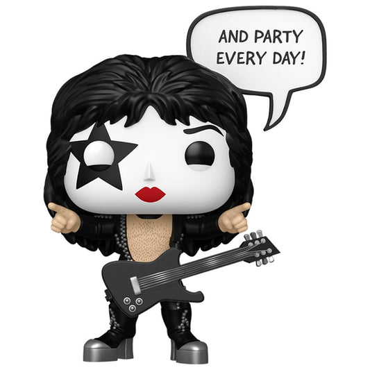 Funko Pop Sayings! Rocks: Kiss - The Starchild (R&R All Night) - Medaid International