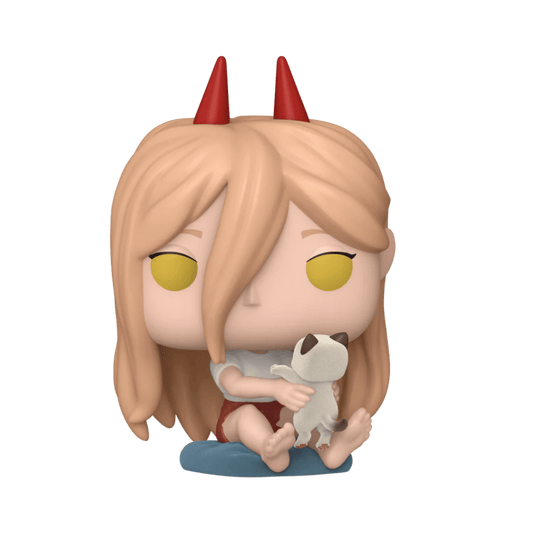 Funko Pop! Animation: Chainsaw Man - Power Meowy w/chase (FL)(Exc) - Medaid International