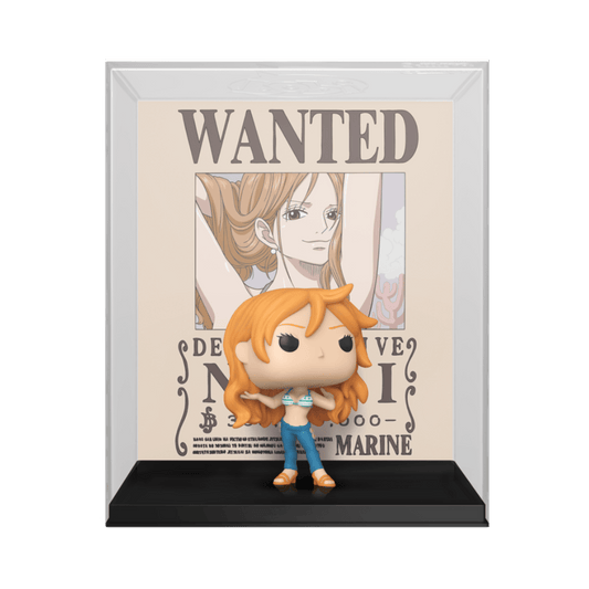 Funko Pop Game Case! Animation: One Piece - Nami (Wanted Poster)(Exc) - Medaid International