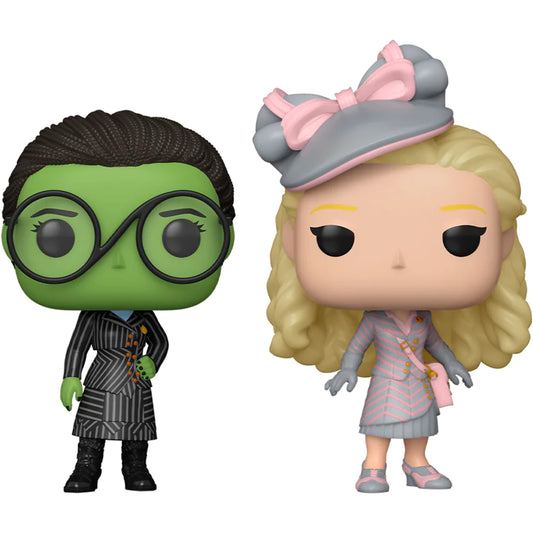 Funko Pop! Movies: Wicked - Elphaba and Glinda in Shiz Uniform 2pk (Exc) - Medaid International