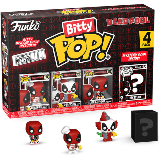 Funko Bitty Pop! Marvel: Deadpool - BBQ Master 4PK - Medaid International