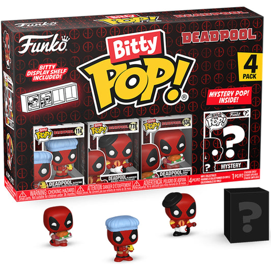 Funko Bitty Pop! Marvel: Deadpool - Bathtime 4PK - Medaid International