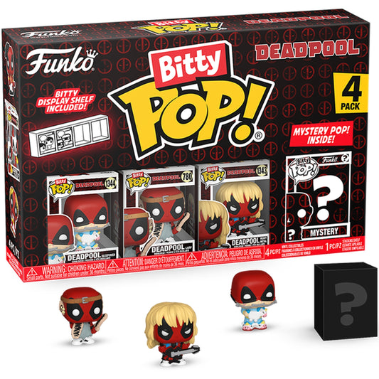 Funko Bitty Pop! Marvel: Deadpool - Sleepover 4PK - Medaid International