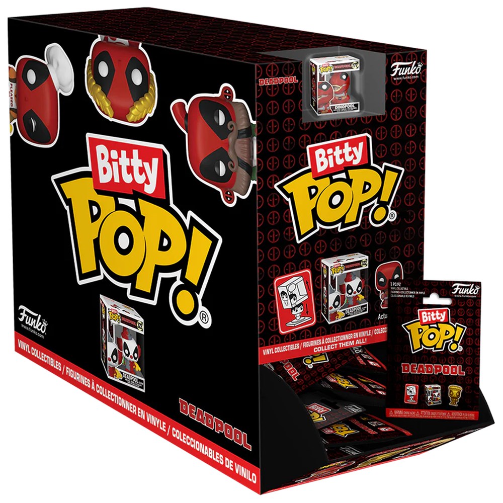Bitty Pop! Marvel: Deadpool Singles 32 pcs PDQ - Medaid International