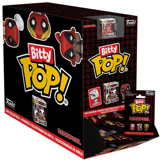 Bitty Pop! Marvel: Deadpool Singles 32 pcs PDQ - Medaid International