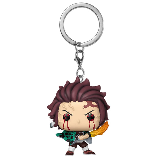 Funko Funko Keychain Animation: Demon Slayer - Tanjiro (Sun Breathing) - Medaid International