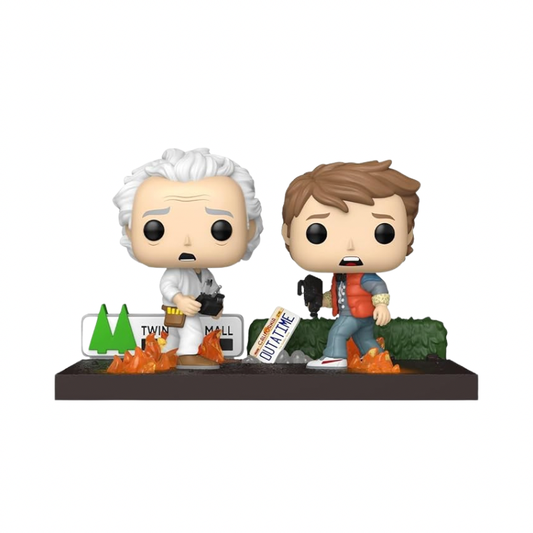 Funko Pop Moment! Movies: Back to the Future S5: Doc and Marty - Medaid International