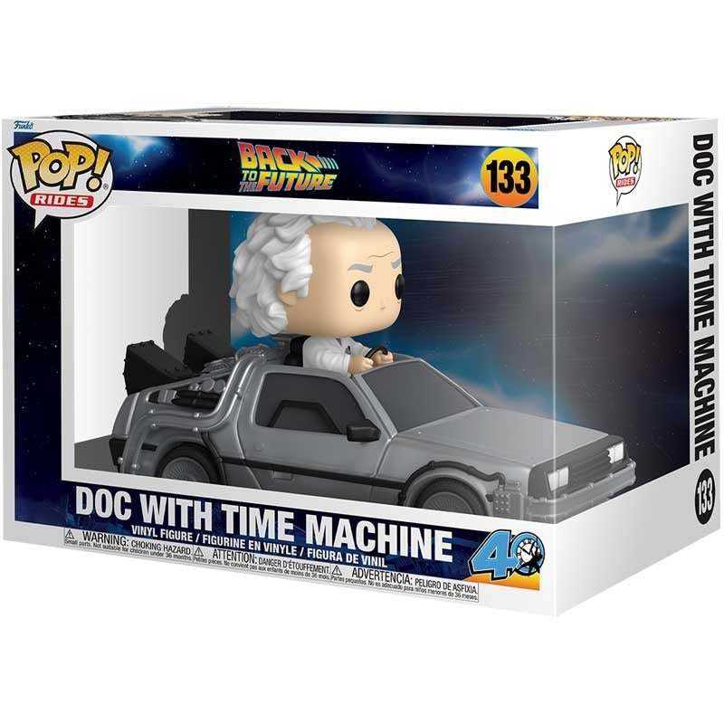Funko Pop Rides! Movies: Back to the Future S5 - Doc with Time Machine - Medaid International