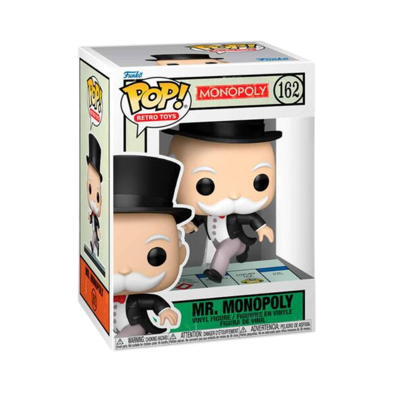 Funko Pop! Games: Monopoly - Mr. Monopoly (Pass Go) - Medaid International