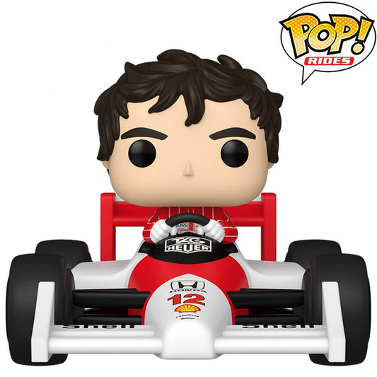 Funko Pop Rides! SUPDLX Formula 1: McLaren - Senna - Medaid International