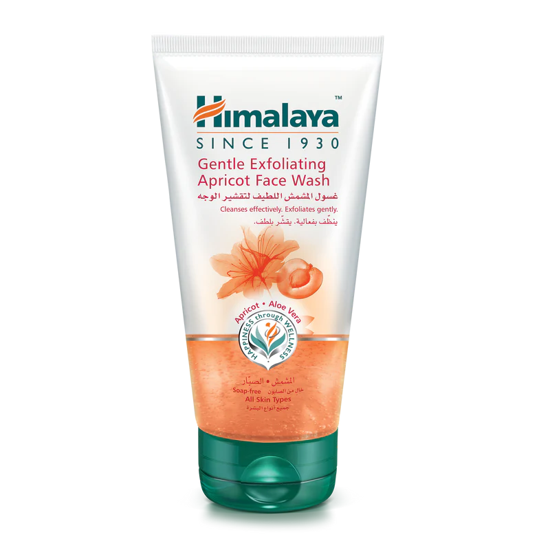 Himalaya Herbals Gentle Exfoliating Apricot Face Wash 150ml - Medaid