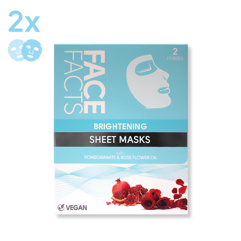 Face Facts 2x Brightening Sheet Mask - Medaid