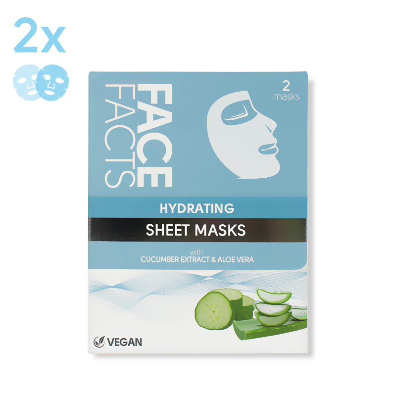 Face Facts 2x Hydrating Sheet Mask - Medaid