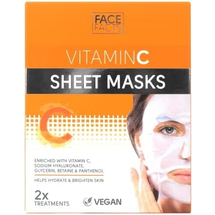 Face Facts 2x Vitamin C Sheet Mask - Medaid