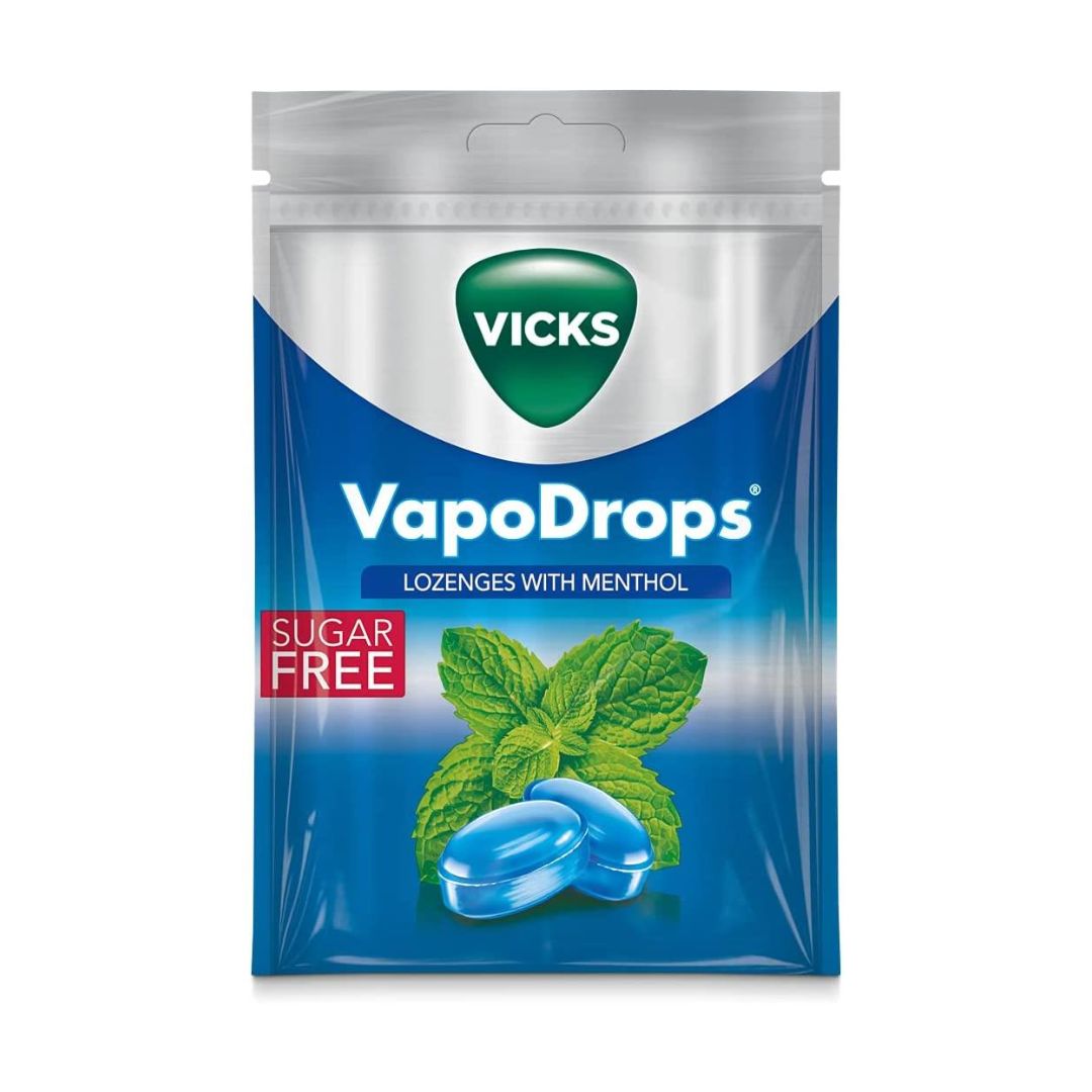VICKS VAPODROPS MENTHOL - 72g - Medaid International