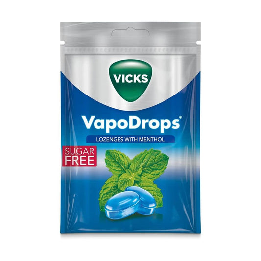 VICKS VAPODROPS MENTHOL - 72g - Medaid International