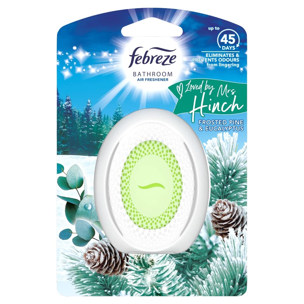 Febreze Bathroom Air Freshener Frosted Eucalyptus - 1ct- Mrs Hinch - Medaid International
