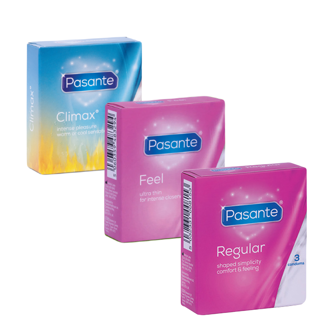 Condoms Pasante 3s Bundle of 3 packs - Medaid - Lebanon