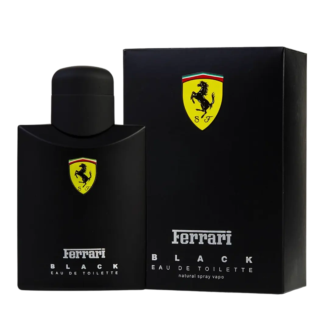 Ferrari Black Eau De Toilette Pour Homme - 125ml - Medaid