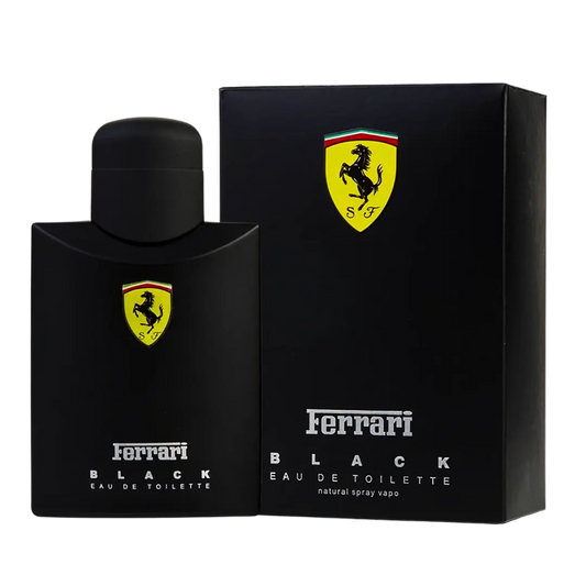 Ferrari Black Eau De Toilette Pour Homme - 125ml - Medaid