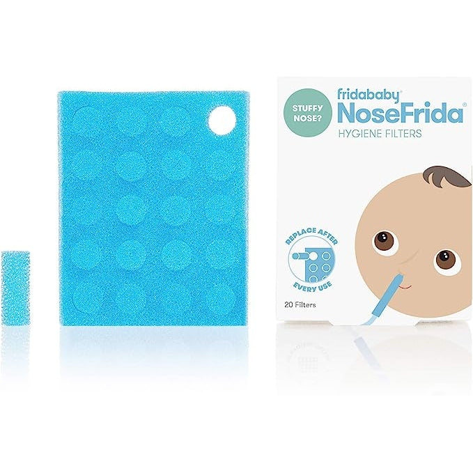 Frida Baby Nasal Aspirator 20 Nose Frida Filter Refills, Hygiene Filters for NoseFrida The Snotsucker - Medaid - Lebanon