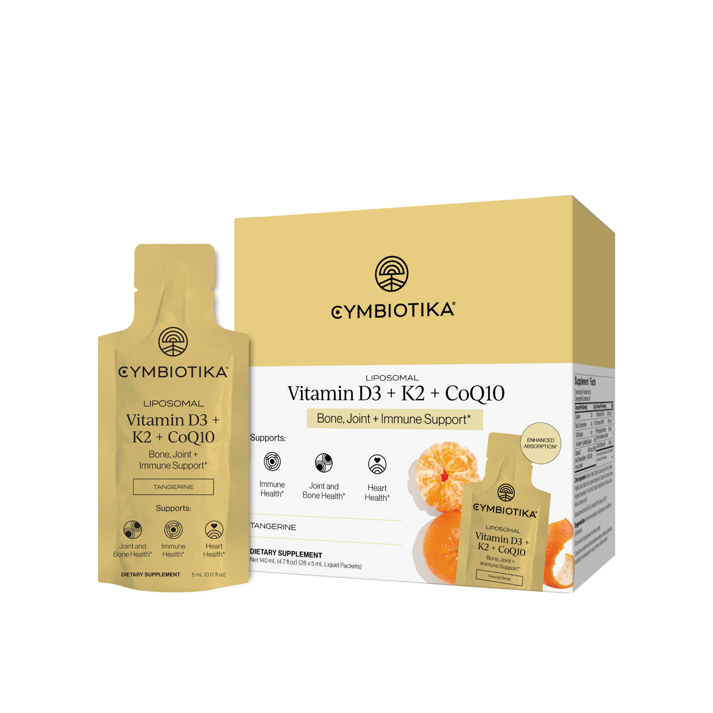 Liposomal Vitamin D3 + K2 + CoQ10 - Medaid International