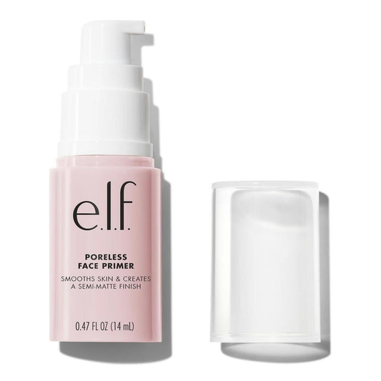 e.l.f. Poreless Face Primer, Restoring Makeup Primer For A Flawless, Smooth Canvas, Infused With Tea Tree & Vitamin A, Vegan & Cruelty-Free, 0.47 Fl Oz - Medaid International
