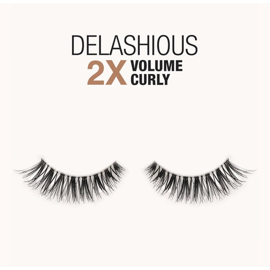 Samoa Delashious 2X Volume-Curly False Eyelashes - Medaid