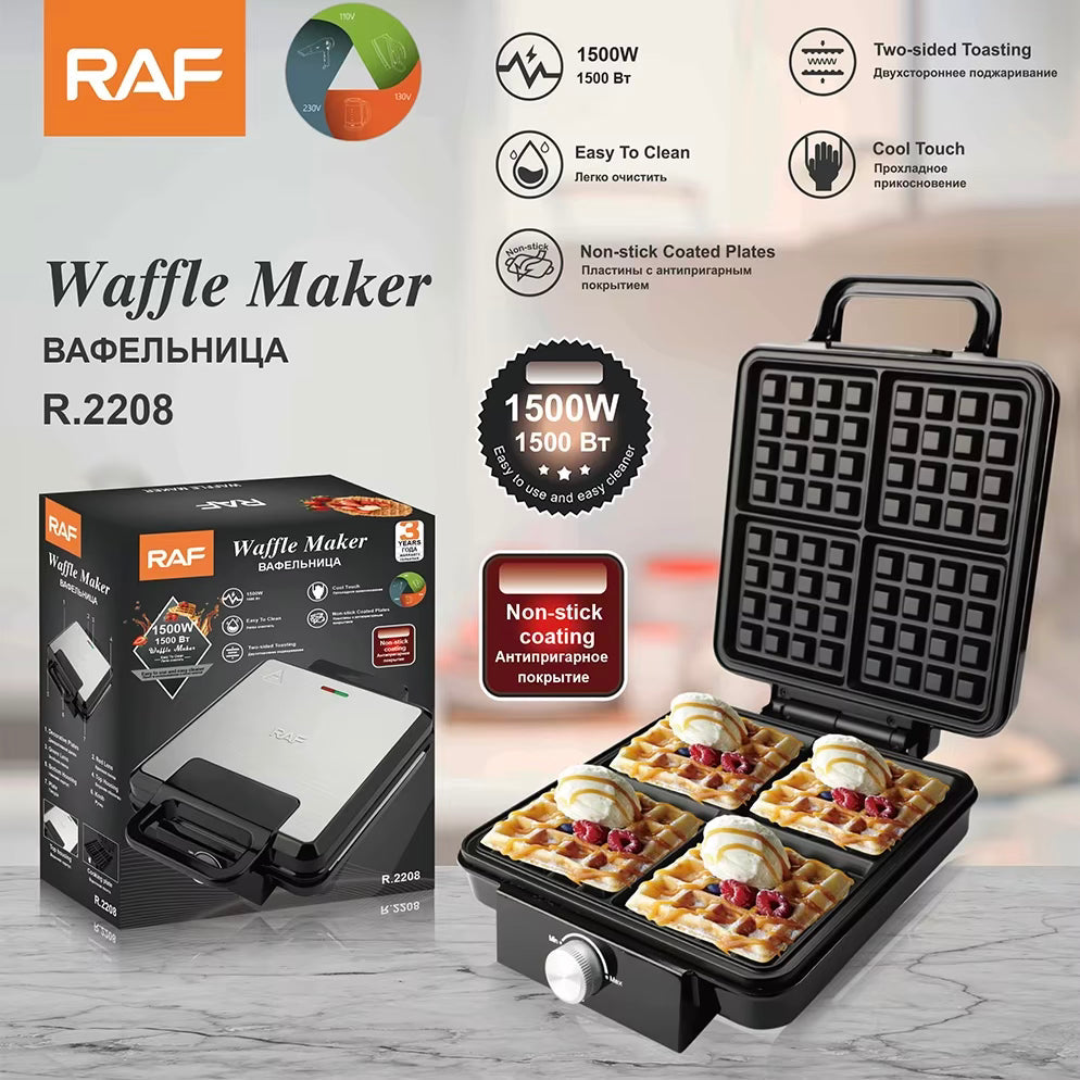 Raf Waffle Maker R2208 - Medaid International