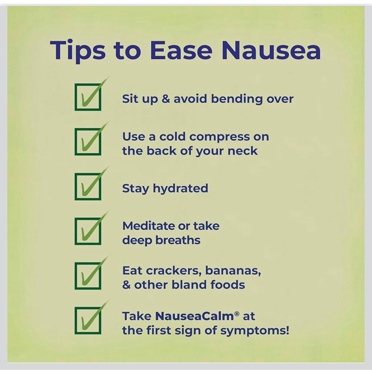 Boiron NauseaCalm Tabs - 100 Count - Relief for Upset Stomach, Nausea, and Vomiting Due to Stomach Flu, Overindulgence, or Motion Sickness - Non-Drowsy Nausea Calm Meltaway Tablets