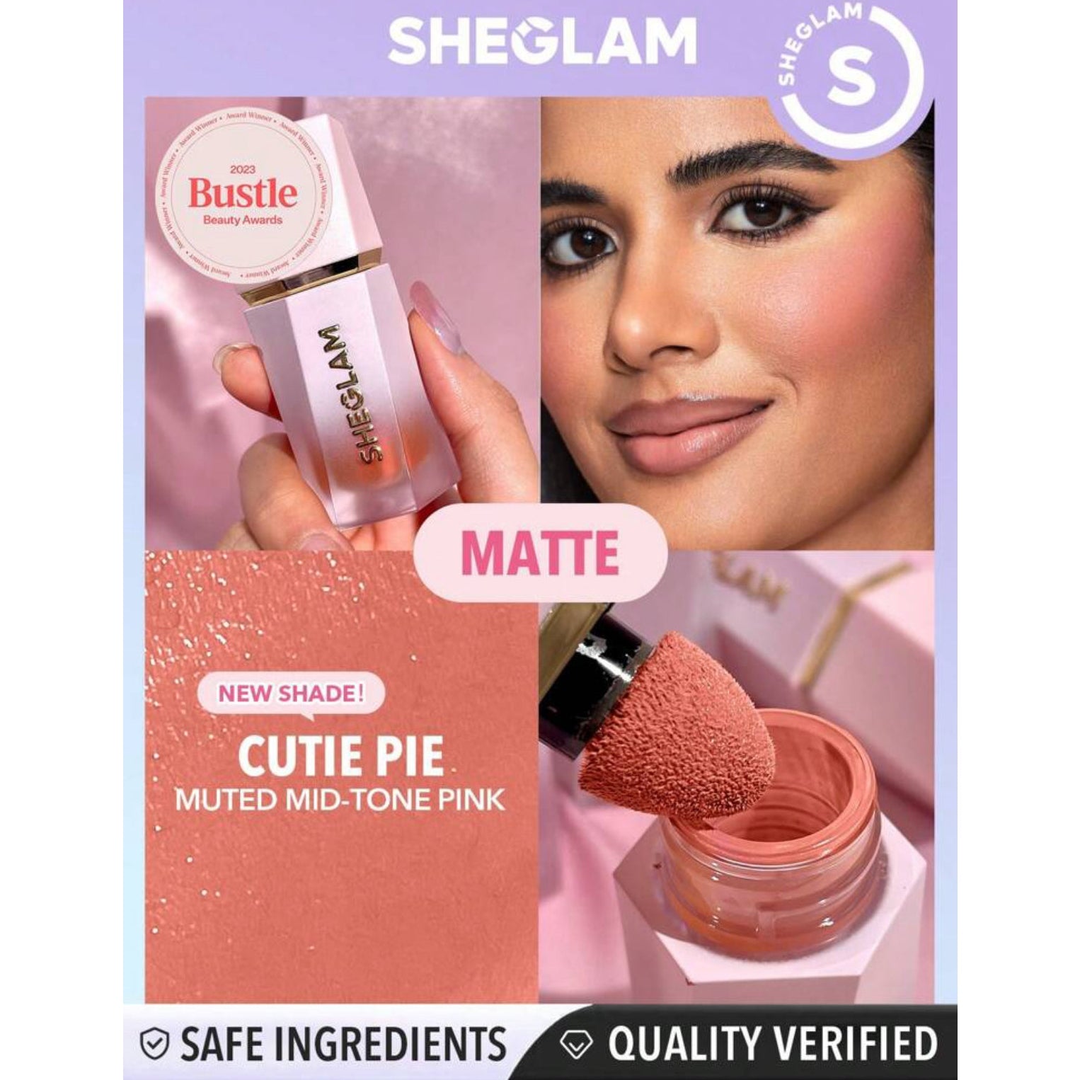 Sheglam liquid blush - All Colors - Medaid