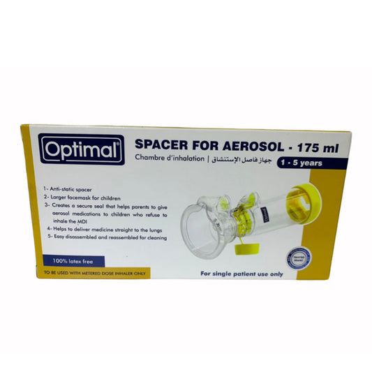 Optimal Spacer For Aerosol (1-5 Years) 1341 - Medaid