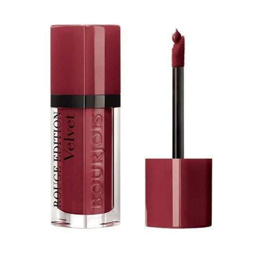 Bourjois Rouge Edition Velvet Liquid Lipstick 24 Dark Cherie - Medaid