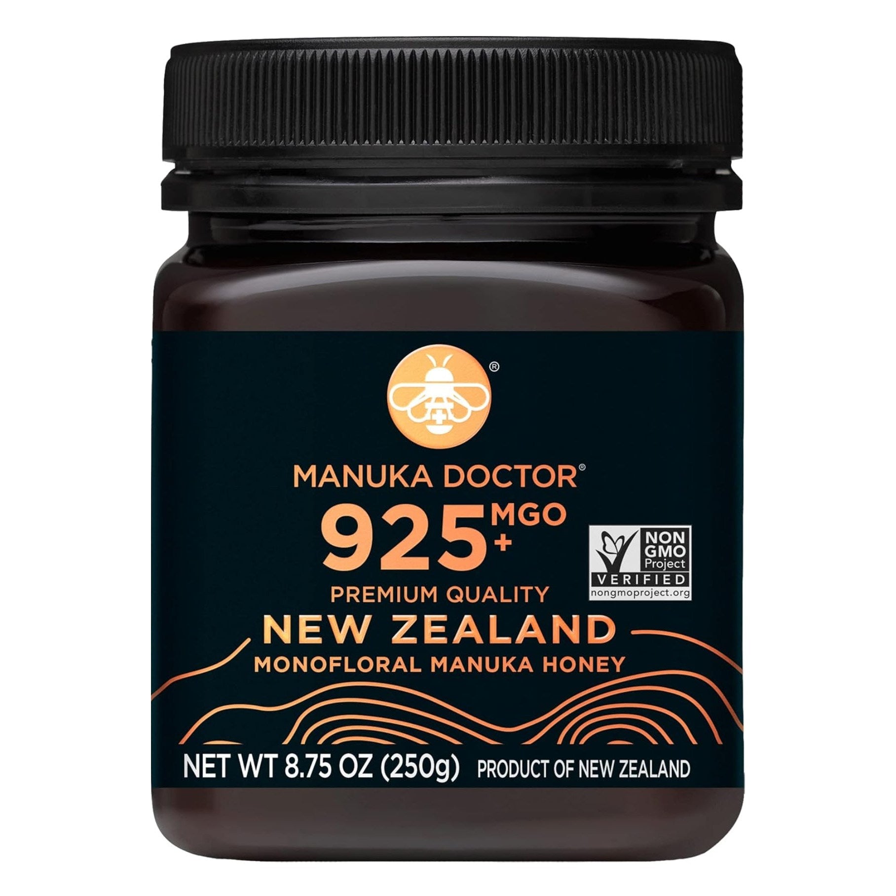 MANUKA DOCTOR - MGO 925+ Manuka Honey Monofloral, 100% Pure New Zealand Honey. Certified. Guaranteed. RAW. Non-GMO (8.75 oz) - Medaid