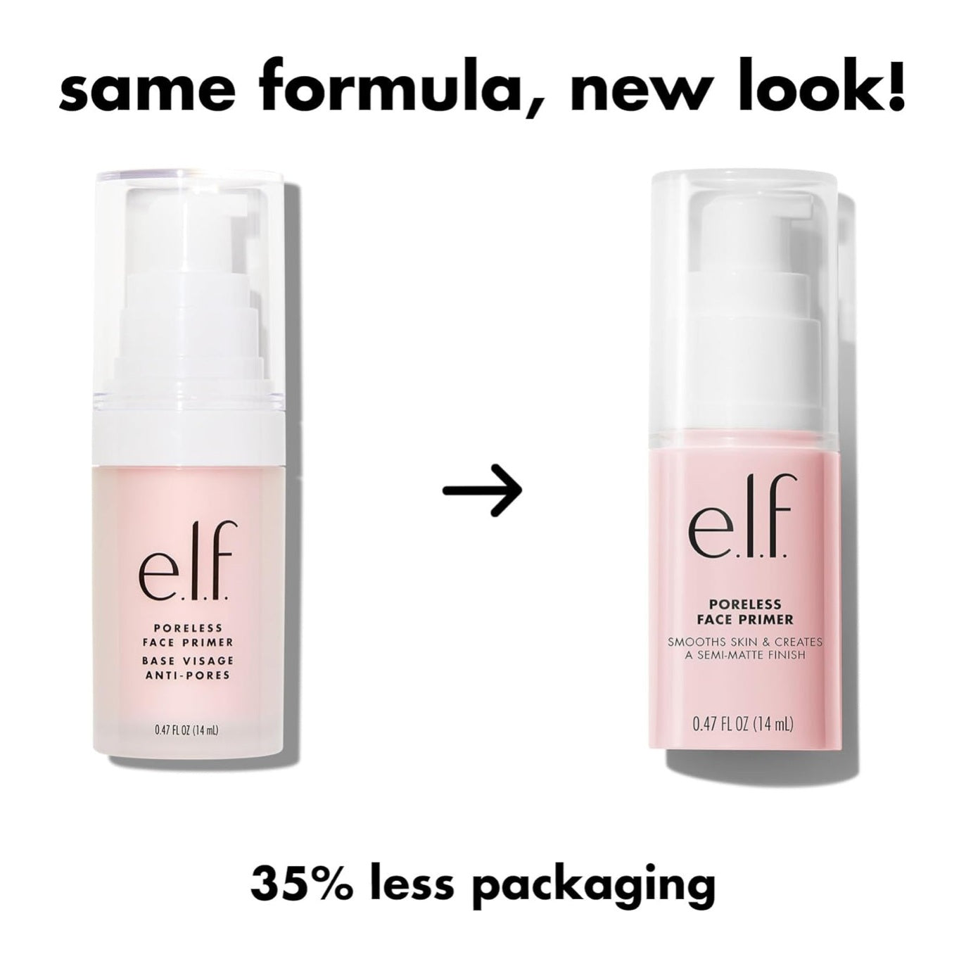 e.l.f. Poreless Face Primer, Restoring Makeup Primer For A Flawless, Smooth Canvas, Infused With Tea Tree & Vitamin A, Vegan & Cruelty-Free, 0.47 Fl Oz - Medaid International