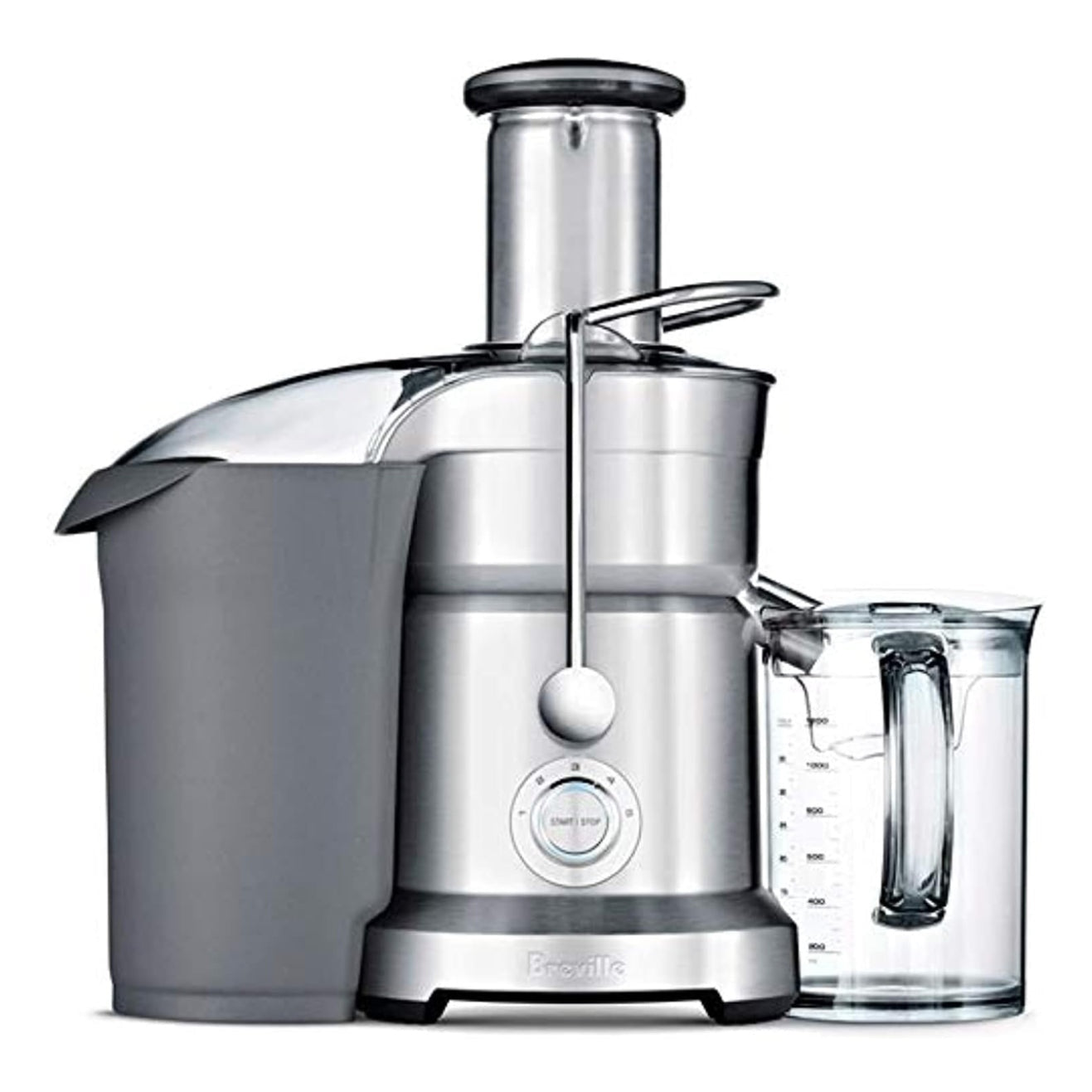 Breville Dual Disc Juicer Processor - Bje820, Silver"Min 1 year manufacturer warranty" - Medaid