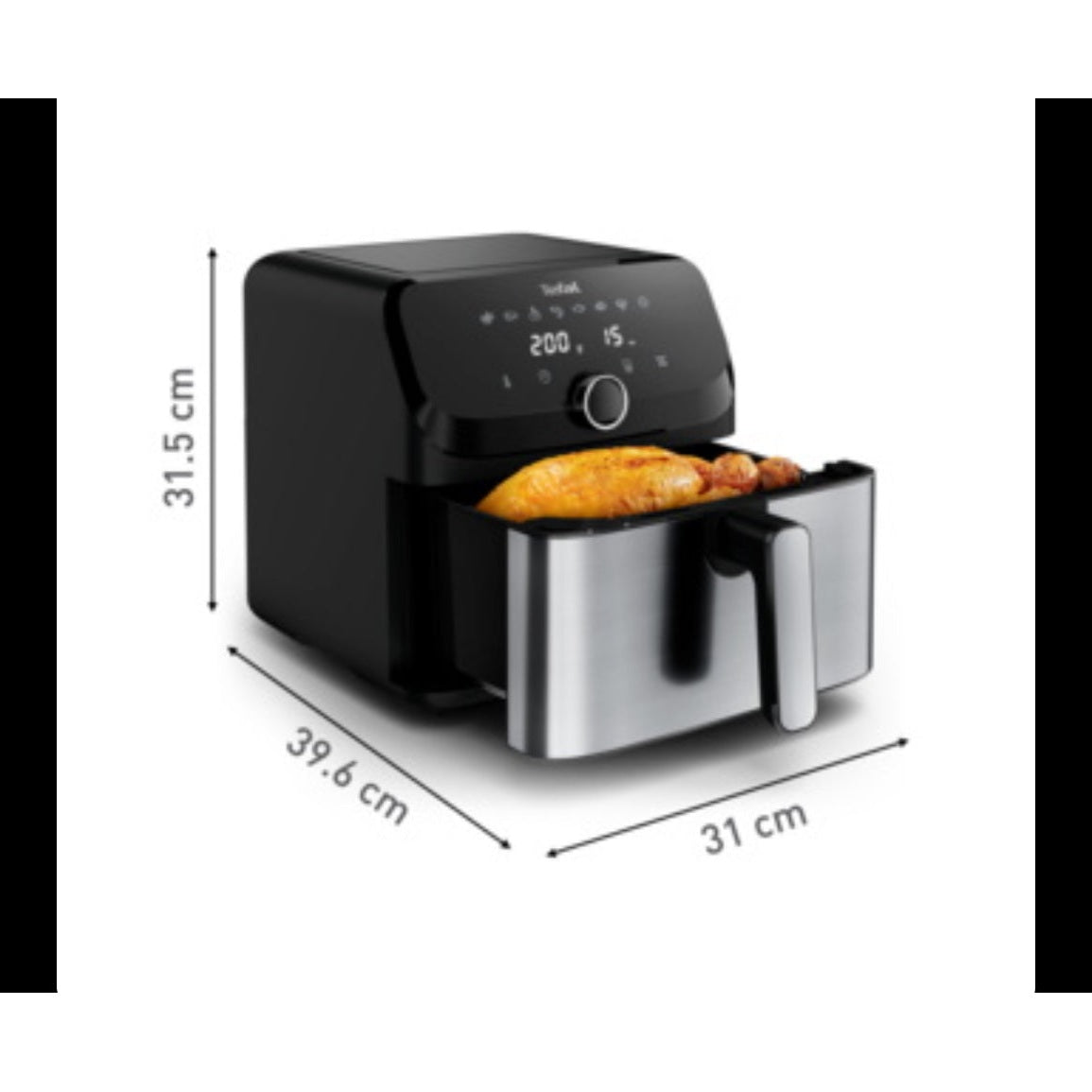 TEFAL Easy Fry Mega, Air fryer, Extra-Large Capacity 7.5 L, 8 Preset Programs - Medaid International