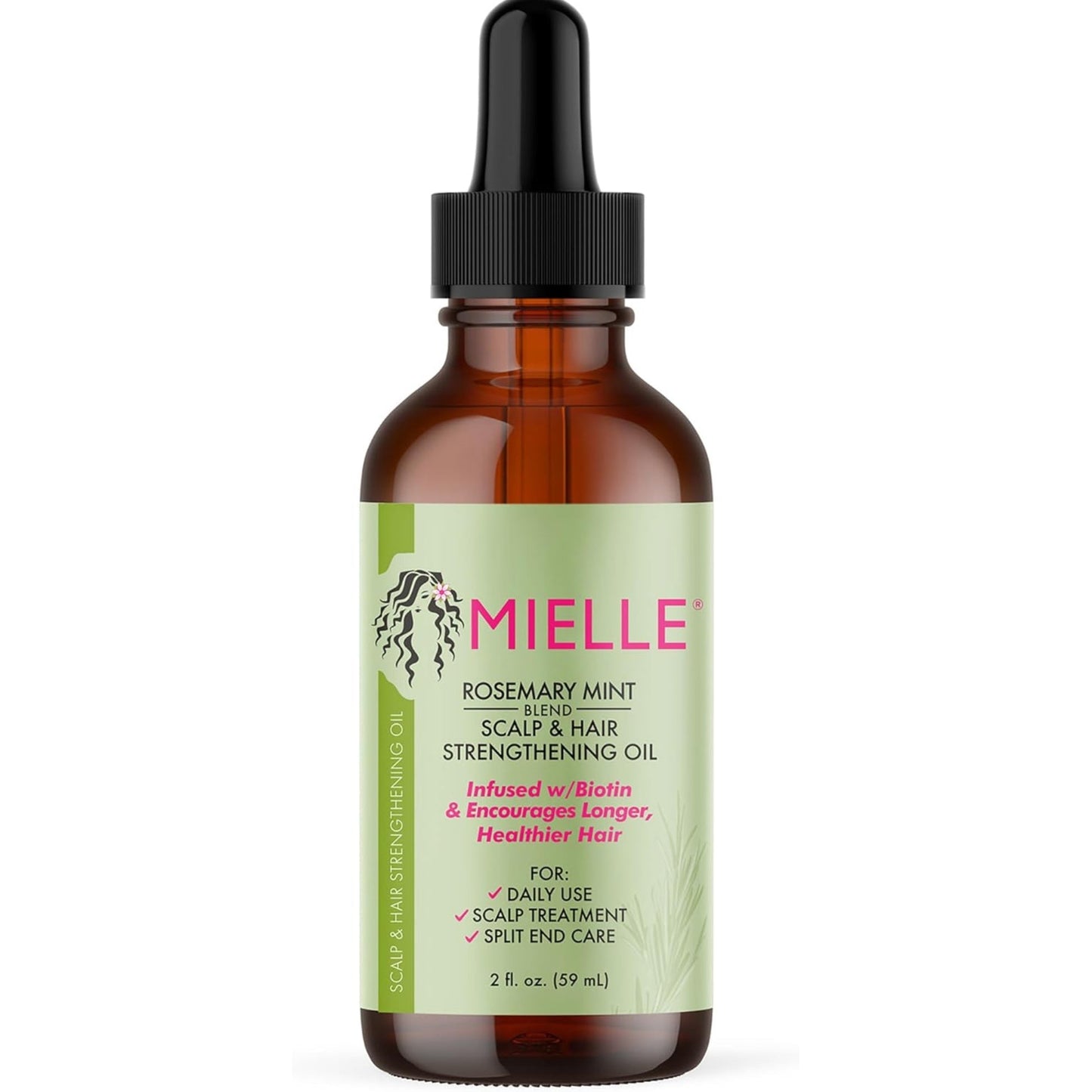 Mielle Organics MIELLE - ROSEMARY MINT, SCALP & HAIR OIL, INFUSED W/BIOTIN & ENCOURGES GROWTH - Package may vary - Medaid - Lebanon