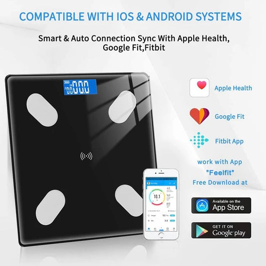 Phone App Weight Scale Bluetooth Body Fat - Medaid International