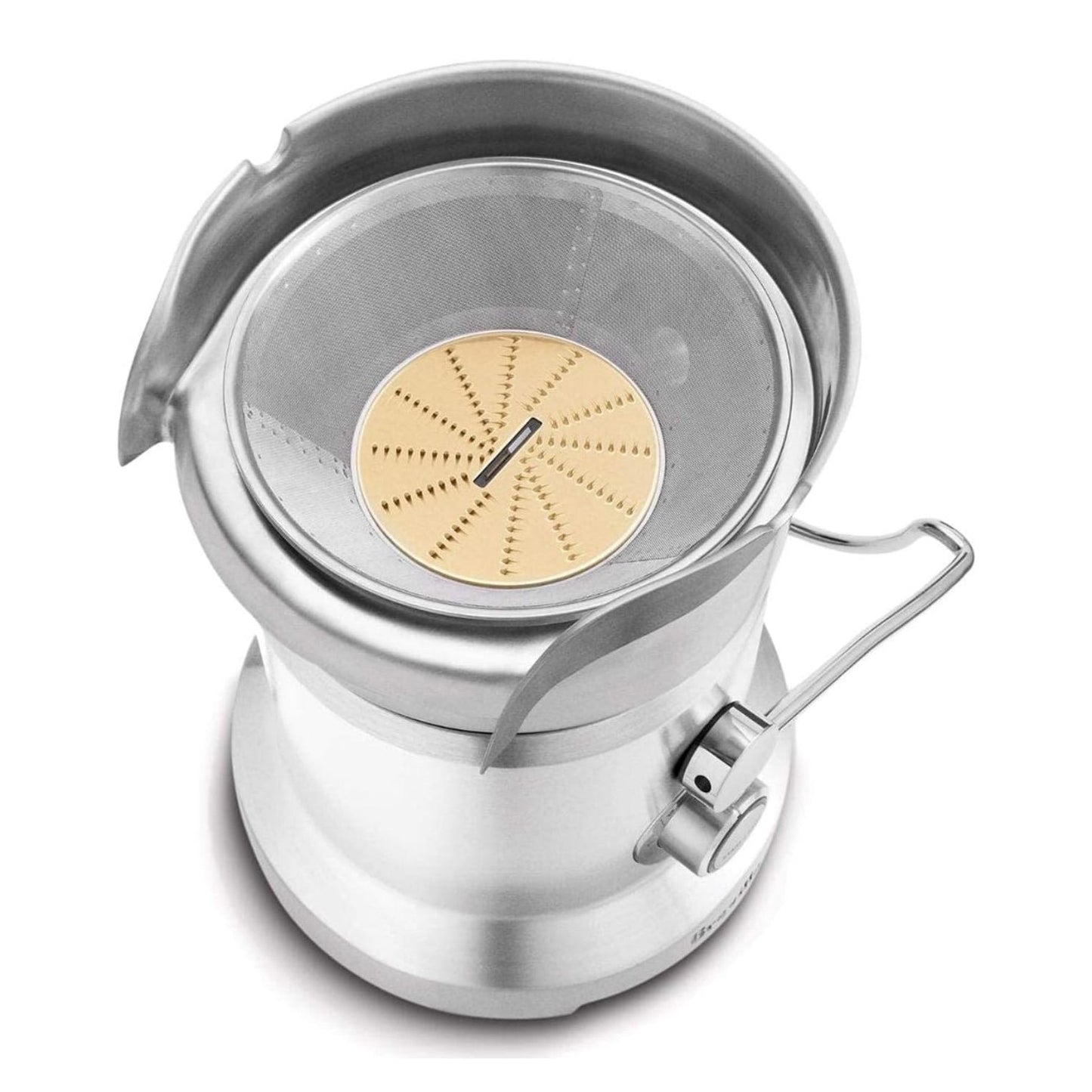 Breville Dual Disc Juicer Processor - Bje820, Silver"Min 1 year manufacturer warranty" - Medaid