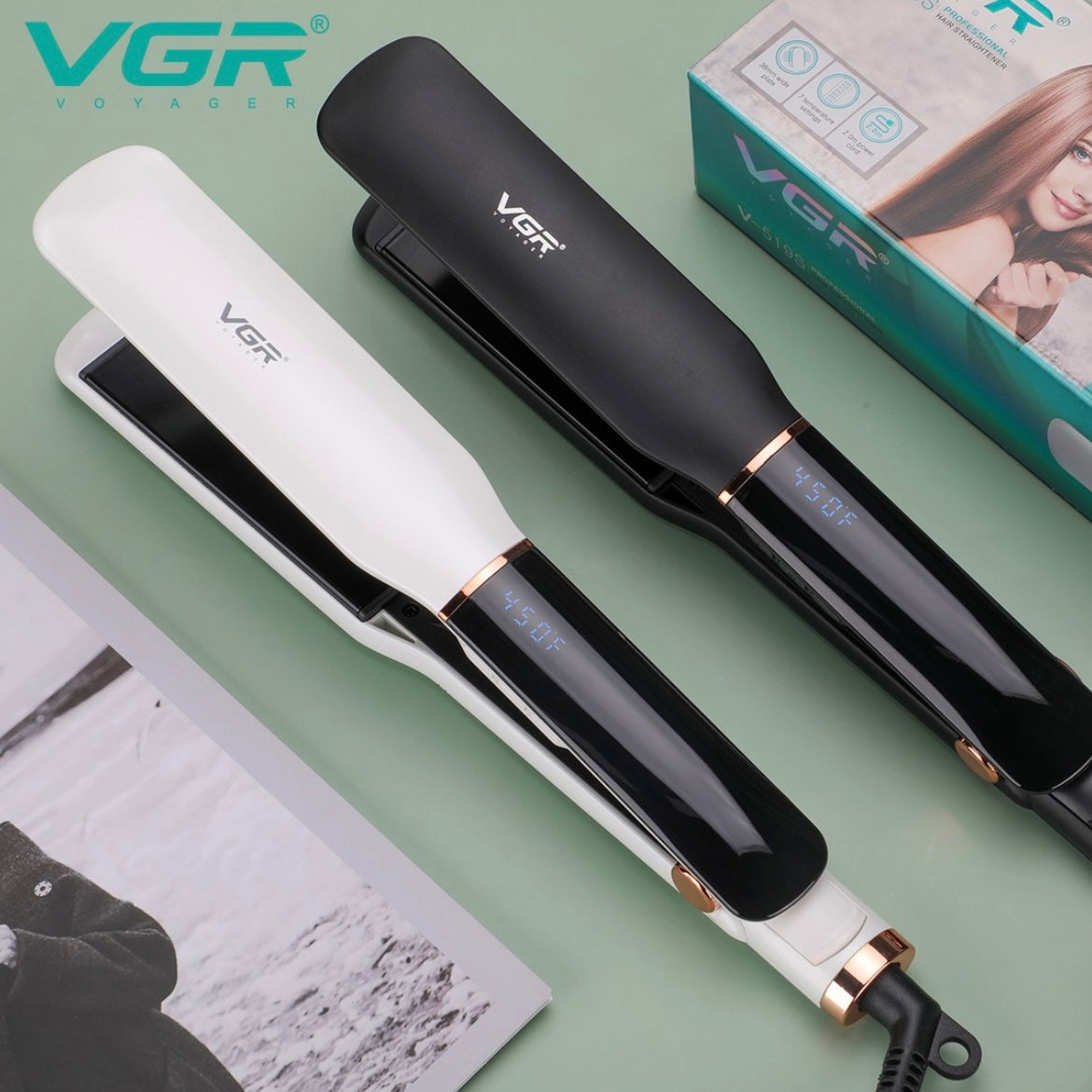 VGR V519 Professional Hair Straightener - Medaid International