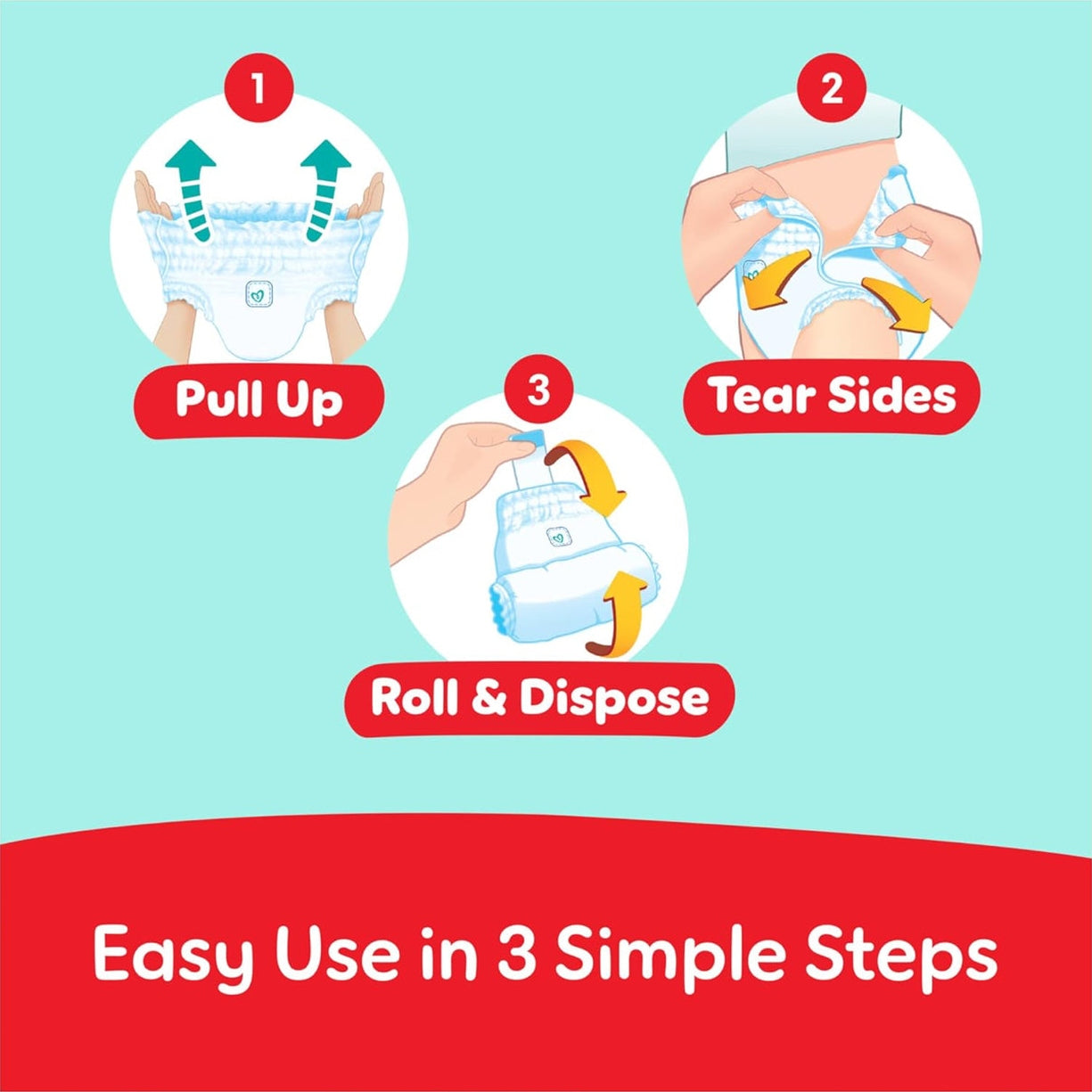 Pampers Ultimate Comfort Pants Diapers, Size 4, 9-14kg, Lotion infused with Aloe Vera and Vitamin E, Cottony Soft Fit for up to 100% Leakage Protection, Giant Box, 90 Count - Medaid International