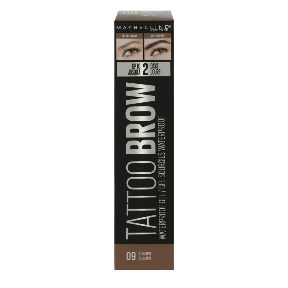 Maybelline Tattoo Brow Waterproof Gel 09 Auburn - Medaid