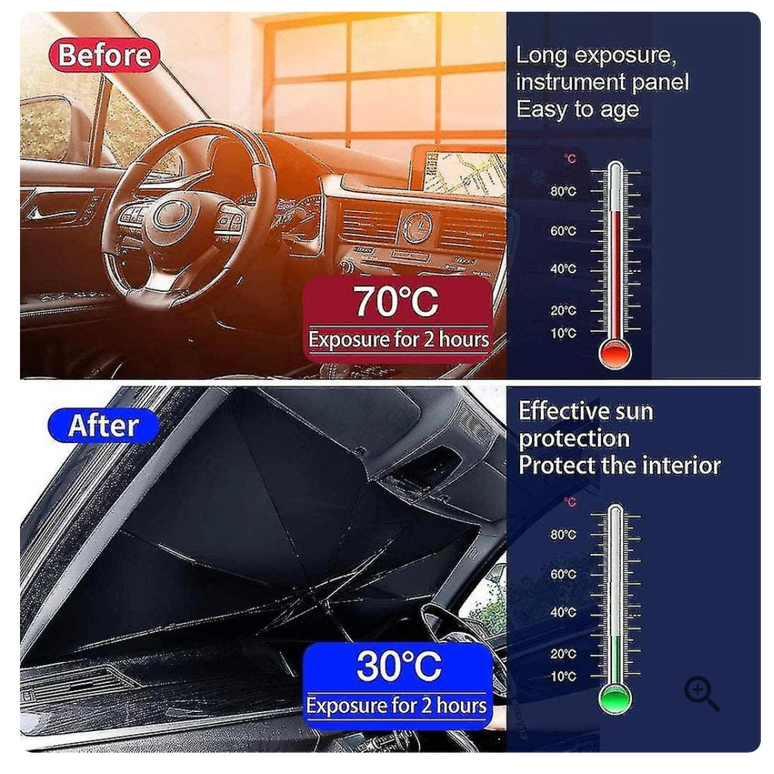 Car Sunshade Umbrella - Medaid International