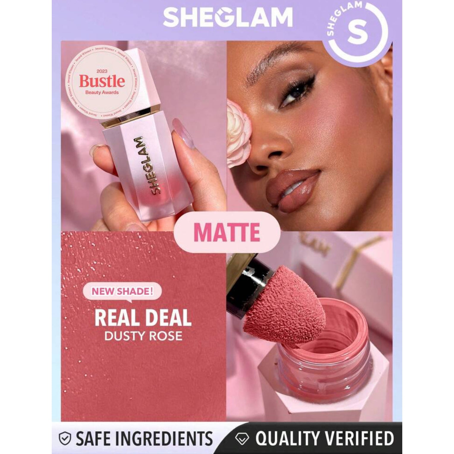 Sheglam liquid blush - All Colors - Medaid