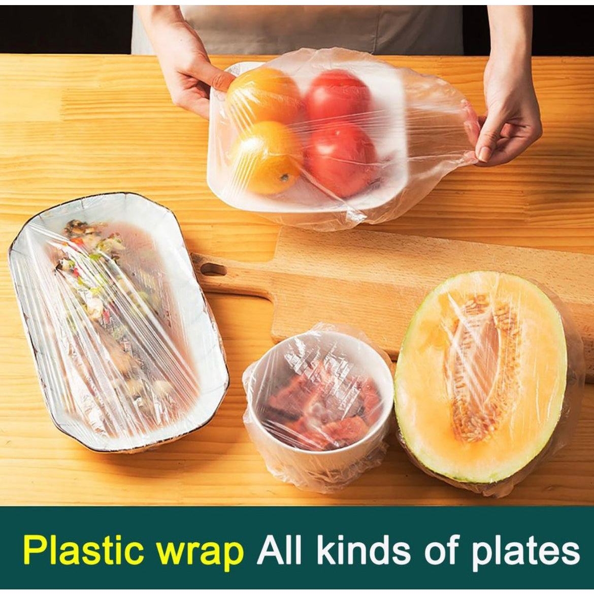 100pcs Disposable Food Bowl Cover Bag Storage - Medaid International