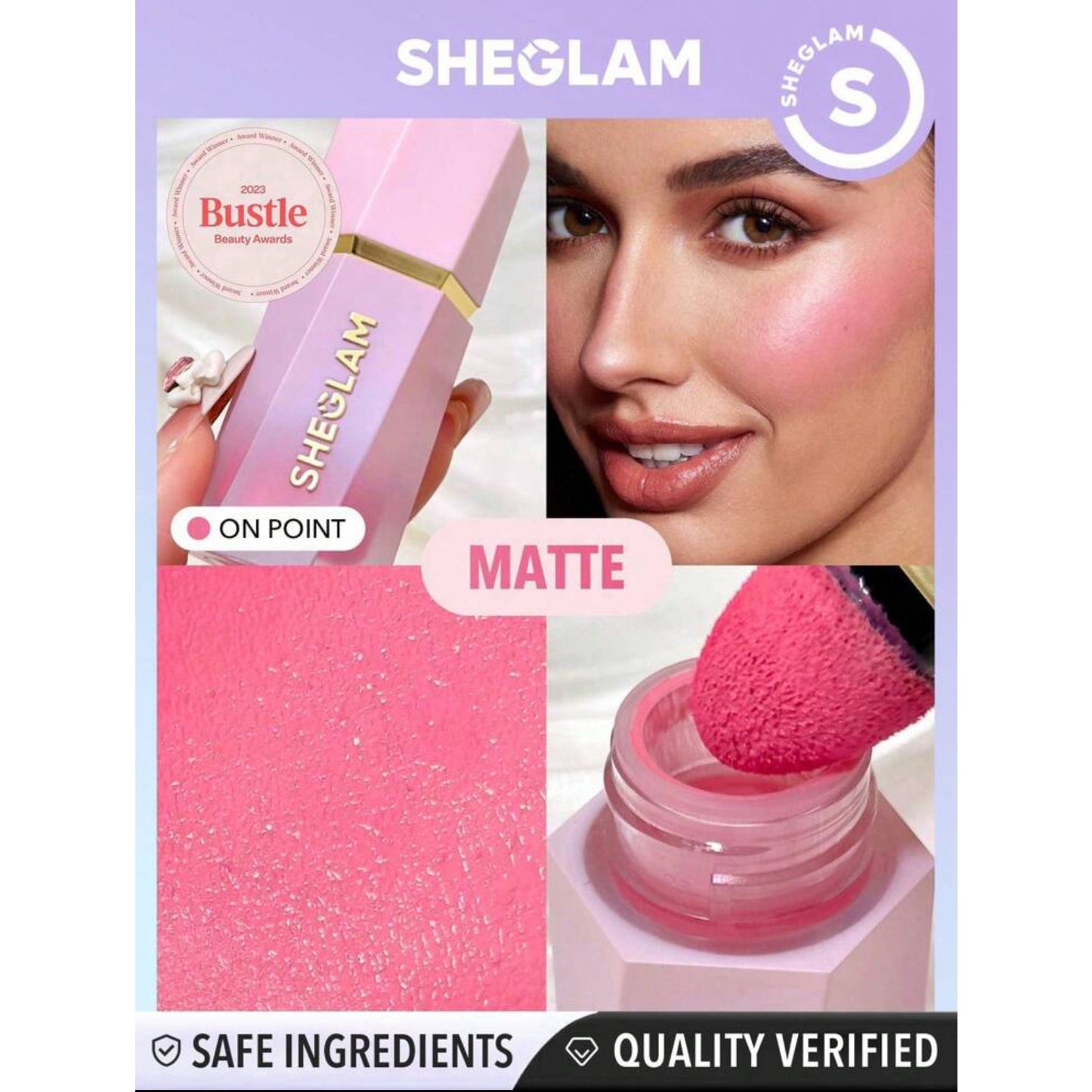 Sheglam liquid blush - All Colors - Medaid