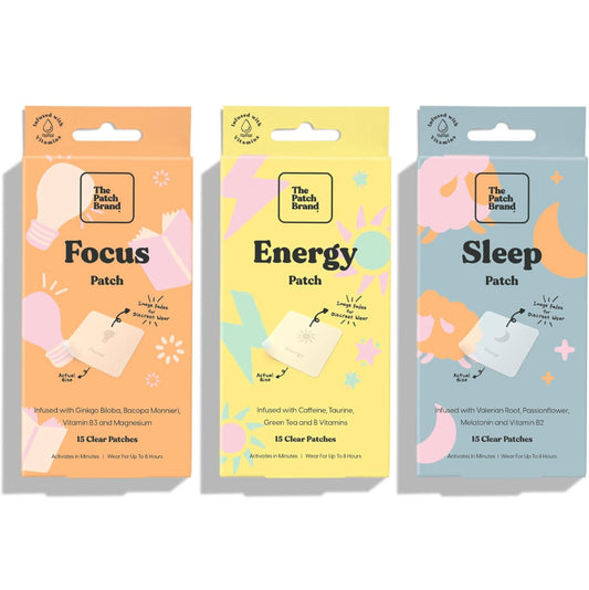 The Patch Brand Variety Pack | Focus Energy Sleep - Medaid